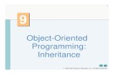 Object-Oriented Programming: Inheritancedmn.netlab.uky.edu/~seales/cs335-fall2007/lectures/... · 2007. 9. 20. · – Object of one class “is an” object of another class •