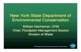 New York State Department of Environmental Conservation · NYS Department of Environmental Conservation Biggert-Waters Flood Insurance Reform Act of 2012 • Major Changes to Flood