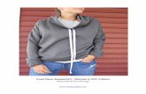 Cowl Neck Sweatshirt Women’s PDF Patternsite-517993.mozfiles.com/files/517993/hodie.pdf · 2017. 12. 14. · Fall or Winter you will love having this cover up to keep you cozy all