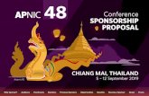 ˆ˛˙ˇ˛˘ ˝ ˝ˇ˙˝˙˛ - APNIC Conferences – APNIC · Why sponsor the APNIC 48 conference? Engage with the Internet community APNIC conference sponsors are exposed to a highly