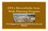 Brownfields Area-Wide Planning Program Grant Tutorial€¦ · Pioneer Valley Planning Commission (City of Chicopee, MA) West End ... Four targeted brownfields areas along the 45-mile