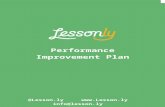 lessonly.com · Web view[Write a brief description and general overview of why the employee is being given a performance improvement plan.] _____ Unacceptable Performance Observed