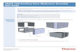 TRACE 1310 Auxiliary Oven: Methanizer Assembly …...Assembly This section provides instruction for installing the methanizer assembly into the TRACE 1310 Auxiliary Oven. See Figure