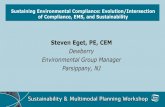 Steven Eget, PE, CEM€¦ · 11 | Sustaining Environmental Compliance: Evolution/Intersection of Compliance, EMS and Sustainability What are the most pressing environmental compliance
