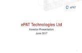 ePAT Technologies Ltd - PainChek · Q6. Physical changes eg. Skin tears, pressure areas, arthritis, contractures, previous injuries Absent 0 Mild 1 Moderate 2 Severe 3 Q1 Q2 Q3 Q4