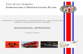BIOLOGICAL APPENDIX · Annex and Chemical, Biological, Radiological, and Nuclear (CBRN) Annexes. All actions related to fulfilling the purpose of this Appendix will adhere to the