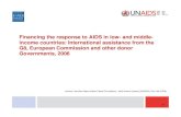 Financing the response to AIDS in low- and middle · Authors: Jennifer Kates (Kaiser Family Foundation), José-Antonio Izazola (UNAIDS), Eric Lief (CSIS). 2 Introduction Financing