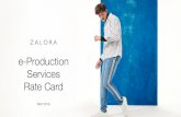 Rate Card Services e-Productionimages.partner.zalora.com.s3.amazonaws.com/SellerCenter...PHOTO RETOUCHING CONTENT product description in bullet points and categorization IMAGE UPLOADS