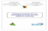 RAPPORT D’ACTIVITES 2012 DU PROGRAMME NATIONAL DE …€¦ · Distribution des ACT subventionnées dans le pays en 2012 ..... 17 2.4. Distribution des tests de diagnostic rapide