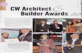 ccba.in · award from KC Jain, President, HNG Float Glass. 3. A jubiliant Chitra Vishwanath poses for the camera. 4. Sharukh Mistry accepts the award. 66 CW Interiors I September
