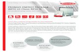 FRONIUS ENERGY PACKAGE WITH LG Chem RESU H · The new Energy Package with LG Chem RESU H batteries and the Fronius Checkbox is the optimised solution for price- and quality-conscious