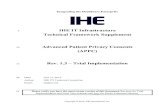 IHE IT Infrastructure Technical Framework Supplement ... · Introduction to this Supplement..... 6 Open Issues and Questions ..... 6 Closed Issues.....