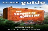 THE EXPEDITION BEGINS Tuesday July 10 · The program guide is a service provided to KNPB members & friends. KNPB Channel 5 Membership . of $45 ($35 for seniors) or more includes a