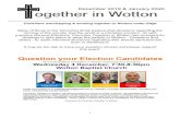 Christians worshipping & working together in Wotton under Edgewottonparishchurch.org.uk/wp-content/uploads/2019/... · 6.30pm: Carol Service – St Nicholas, Ozleworth Saturday 21