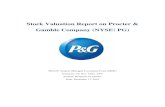 Stock Valuation Report on Procter & Gamble Company (NYSE: PG) · Procter & Gamble is the world’s largest consumer goods company, as they sell their products to approximately 5 billion