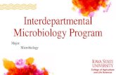 Interdepartmental Microbiology Program · Microbiology Antioch, IL, USA My future plans are to: I would like to thank: Hometown: attend Mercy College to pursue a MLS degree and work