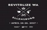 WELCOME TO REVITALIZEWA€¦ · H2: Using Websites and Social Media to Reach Millennials KCHM H3: Revitalizing Partnerships on Main Street Fitterer’s TOUR: Historic Downtown Ellensburg