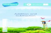 Addition and Subtraction - Greensted€¦ · Addition and Subtraction Use the jump strategy to complete these additions: a 575 + 52 = b 759 + 41 = c 135 + 73 = When we add we can