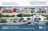 LOWE’S & TARGET - LoopNet · 2019. 10. 17. · LOWE’S & TARGET SHADOW-ANCHORED RETAIL CENTER GROUND LEASE CHICK-FIL-A PAD INCLUDED 621 WOODBURY GLASSBORO ROAD SEWELL NEW JERSEY