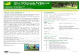 The Winston Whisper · Living and learning together Page 1 The Winston Whisper Winston Hills Public School . Hillcrest Ave, Winston Hills 2153 . T: 96398518 F: 9686 3274
