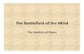 The Sandals of Peace - Grace Life Bible Church Sandals of... · The Sandals of Peace • There are two types of peace that would fortify the believer against Satan’s attacks. –