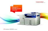 Color MFP Small/Med. Workgroup Copy, Print, Scan, Fax Secure MFP …soluciones.toshiba.com/media/downloads/products/copiers/2050c-2… · Optional 1 x 2000-Sheet LCF Duplex Standard