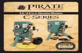 3.0 / 6.0 Cu Ft Abrasive Blasters C-Series Series... · applications where you want to secure your blast machine in a fixed position. Stationary CPR blasters are available in the