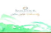 Live. L ife. Vibrantly. - Sandy Senior Living · 2020. 3. 30. · Volunteering with your favorite nonprofit. However you imagined retirement, it’s waiting for you at Solstice. Solstice