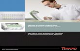 Thermo Scientific Gallery Plus.pdf · Thermo Scientific Gallery Plus, a new high-capacity bench top system specifically for food, beverage, water and soil testing. Thermo Scientific