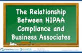 The Relationship Between HIPAA Compliance and Business ... · “Two major cornerstones of the HIPAA Rules were overlooked by this entity,” said Jocelyn Samuels, Director of OCR