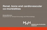 Renal, bone and cardiovascular co-morbidities · 1. Adapted from Guaraldi G et al. Clinicoecon Outcomes Res 2013;5:481–488; 2. Guaraldi G et al. Clin Infect Dis 2011;53:1120–1126