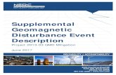 Supplemental Geomagnetic Disturbance Event Description · 6/28/2016  · Project 2013-03 GMD Mitigation. June 2017. ... NERC | Supplemental GMD Event Description (DRAFT)| June 2017