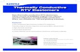 New thermally conductive RTV elastomers, which consist of … · 2012. 11. 14. · New thermally conductive RTV elastomers, which consist of KANEKA original non-silicone reactive