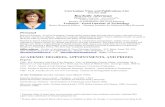 Curriculum Vitae and Publications List October 2018 ... full cv... · Curriculum Vitae and Publications List October 2018 Rachelle Alterman Professor (emerita 1– non retired ),