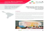Learning Alliance Highlights - ELLAella.practicalaction.org/wp-content/uploads/files/... · Module Two SUMMARY Learning Alliance Highlights Module 2 discussed examples of innovative