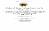 School Grant Application & Guidance · 25/03/2019  · BIE-Bureau of Indian Education School Grant Application & Guidance 21st Century Community Learning Centers, as amended by the