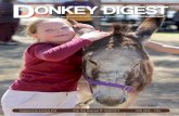 D ONKEY DIGEST - The Donkey Breed Society€¦ · DONKEY DIGEST • September 2019 1 ... classification of donkeys and horses as food animals seven years ago. This led to the establishment