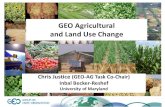 GEO Agricultural and Land Use Change - LCLUC Programlcluc.umd.edu/sites/default/files/lcluc_documents/GEOGLAM_0.pdf · The results package includes the following elements: a. A summary