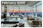 February 2020 Inventory Report Manhattan Apartmentsmedia.bhsusa.com/pdf/InventoryReport_BHS_February2020.pdf · Months’ Supply: How many months it would take to sell all active