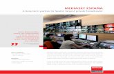 Every Barco product meets our requirements of ease-of-use .../media/Downloads/Customer... · Through its eight channels - Telecinco, Cuatro, LaSiete, Factoria de Ficción, Boing,