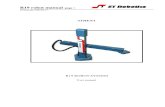 R19 robot manual page - strobotics.com · R19 robot manual page 3 1. INTRODUCTION The R19, ATHENA is a robot arm of the cylindrical format i.e. its workspace is cylindrical. It is
