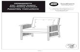 Pair - Catania Outdoor Deep Seating Armchairspdf.lowes.com/howtoguides/1000129107_how.pdfSEI - Assembly instruction -Casablanca deepseating armchair, PAR FSC PN148B , V6 , Aug 2015