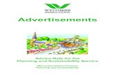 Advertisements - Wycombe...Advertisement Advice Note - Wycombe District Council 1. INTRODUCTION 1.1 The Council accepts that outdoor advertising is essential to commercial activity