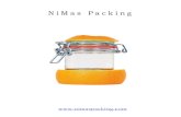 NiMas Packing Catalognimaspacking.com/wp-content/uploads/2014/09/NiMas... · NiMas Packing supply all kinds of glass bottles and glass jars. We are specialized in glass bottles and