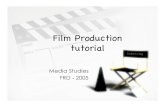 Film Production tutorial - J M C D R A M Ajmcdrama.weebly.com/uploads/2/1/8/0/21801378/filmprod_6... · 2018. 9. 9. · ≈ ｷ "Camera angles – Camera angles and camera placement