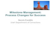 Milestone Management: Process Changes for Success€¦ · 17/10/2019  · • Project • Milestone • Activity • Target Start Date / Actual Start Date • Target End Date / Actual