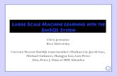 LARGE SCALE MACHINE EARNING WITH THE …cmj4.web.rice.edu/SimSQL2016NoCodasyl.pdf1 LARGE SCALE MACHINE LEARNING WITH THE SIMSQL SYSTEM Chris Jermaine Rice University Current/Recent