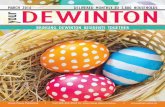 your DEWINTONDELIVERED MONTHLY TO 3,800 HOUSEHOLDS · If you or your company would like to host a party at the De Winton Community Hall please contact Facility Man-ager Greg Davenport