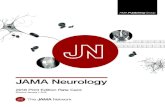 JAMA Neurology€¦ · Digital File (ROB Ads) Shipping Instructions Send digital files, progressive proof, SWOP standard color proof, conversion material, and color patches in wrapper