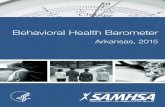 Behavioral Health Barometer - SAMHSA...Or call SAMHSA at 1–877– SAMHSA–7 (1–877–726–4727) (English and Español). Recommended Citation Substance Abuse and Mental Health